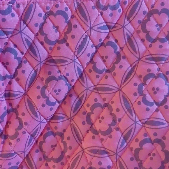 NWOT Kaddie and Libbie pink quilted Bookbag - Picture 2 of 7